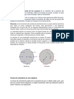 Movimiento de Traslación de Los Cuerpos