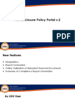 Full Disclosure Policy Portal v.2