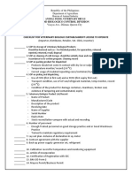 Checklist For Veterinary Biologic Establishment License To Operate