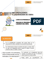 valoración y liquidación de obras