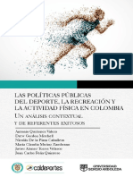 Políticas Públicas Deporte Recreación y Actividad Física PDF