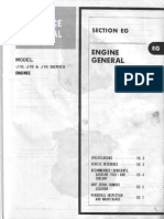 J13, J15 & J16 ENGINE SPECIFICATIONS