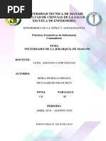 Necesidades de Maslow