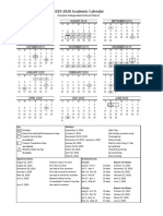 2019-20 Academiccalendar