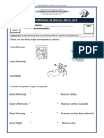 EXAMEN 1º Grado Primaria Recoleta