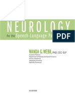 Libro - Neurology For The Speech-Language Pathologist-Mosby (Wanda Webb-2016) PDF