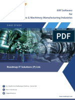 Case Study - Industrial Equipments & Machinery Manufacturers