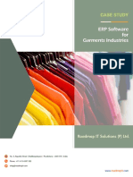 ERP For Garments Industries