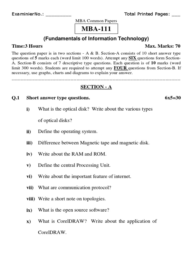 1 Mba-111 | PDF