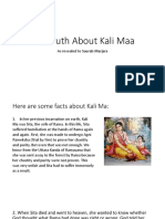 The Truth About Kali Maa