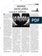 Administración Pública Directa e Indirecta - Autor José María Pacori Cari