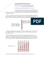 Pennywhistle Instructions for Christmas Carol Diagrams