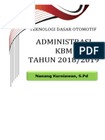 Cover Administrasi KBM