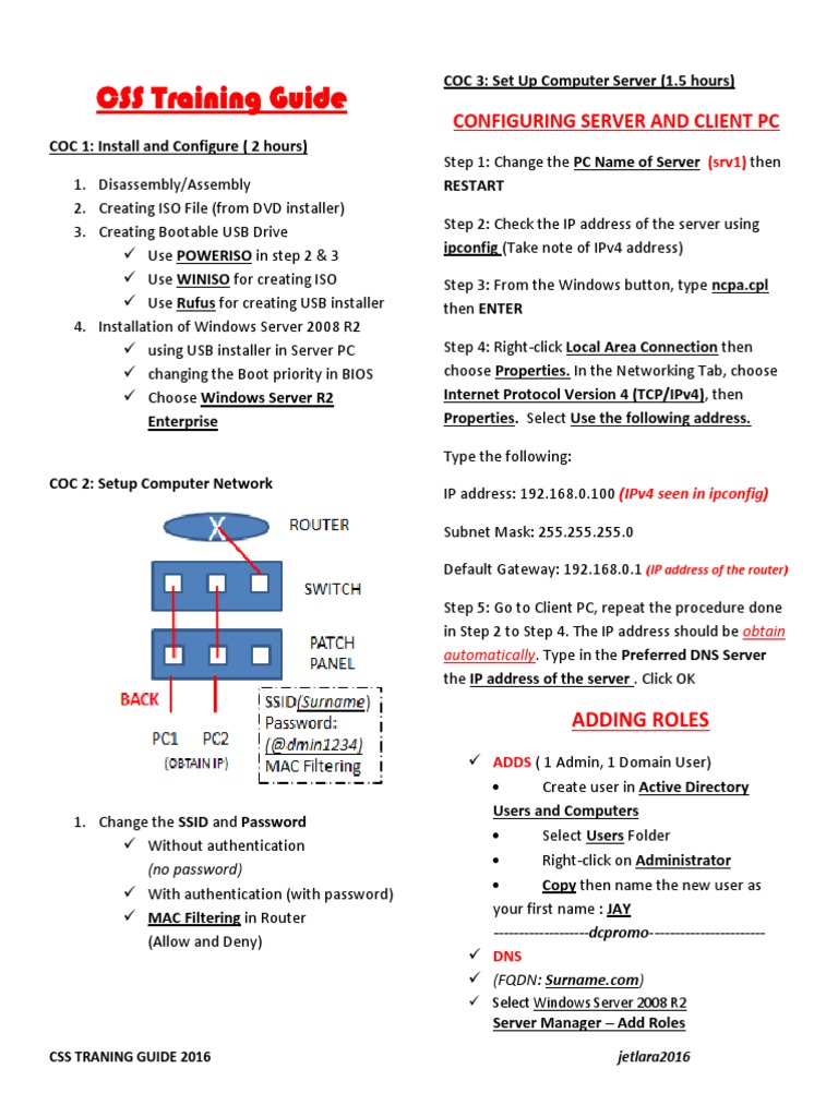 CSS Training Guide101 | PDF | Group Policy | Communications Protocols