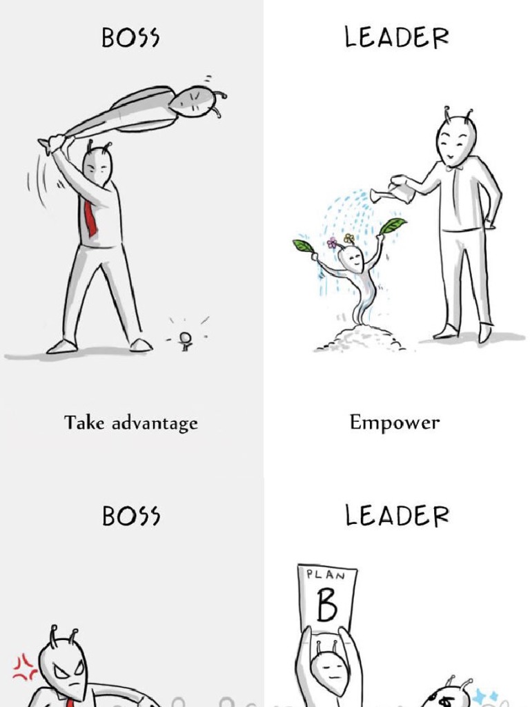 The Difference Between A Boss and A Leader PDF | PDF