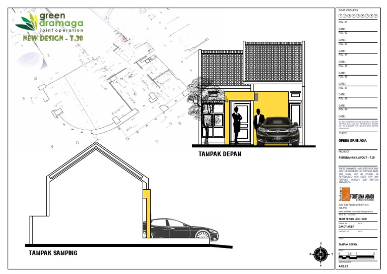 Layout Revision for Green Dramaga Project | PDF