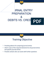 Journal Entry Prep Debits Credits