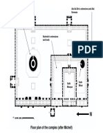 Floor Plan of The Complex (After Michell) : Ala-Ud-Din's Extensions and Alai Darwaza Stump of Ala-Ud-Din's Projected Minar