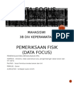 Data Focus Pemeriksaan Fisik Pada Tb