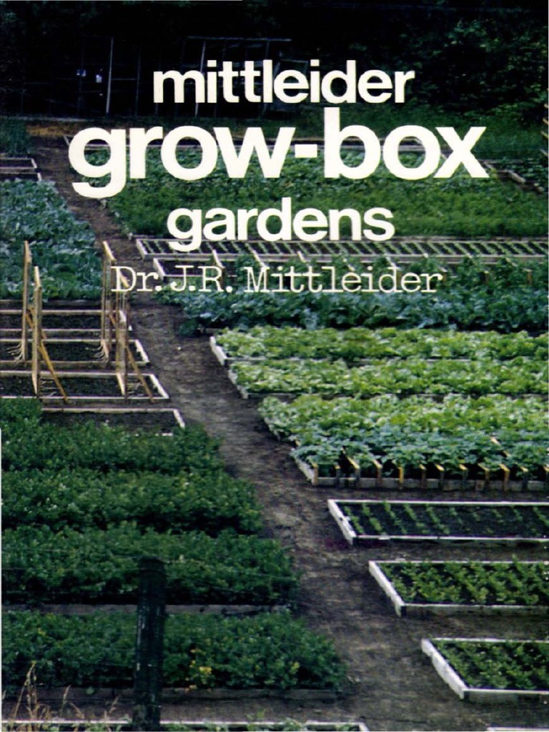 Mittleider Grow Box Gardens PDF PDF Hydroponics Greenhouse