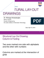 Structural Lay-Out Drawings: Dr. Niranga Amarasingha