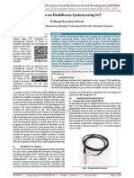 Analysis On Healthcare System Using IoT PDF