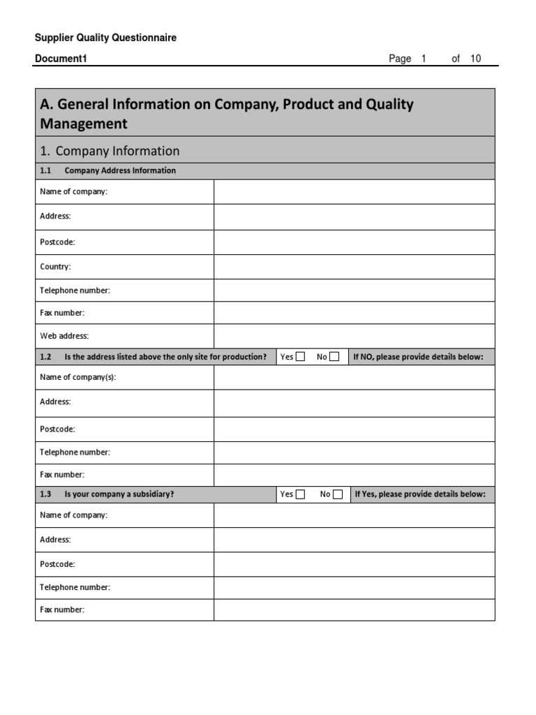 Guideline Supplier Qualification Dec09FINAL PDF Iso 9000 Business