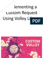 Implementing A Custom Request Using Volley Library