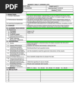 Grade 9 Daily Lesson Log: School Balocawehay Nhs Teacher Kenneth R. Wasawas Date June 7, 2019 Quarter FIRST