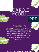 Be A Role Model