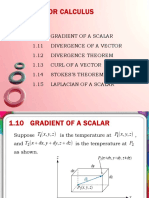 Vector Calculus