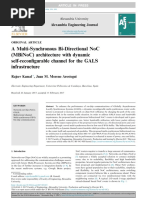 A Multi-Synchronous Bi-Directional Noc (Mbinoc) Architecture With Dynamic Self-Reconfigurable Channel For The Gals Infrastructure