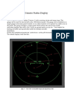 Radar instructions for night operations