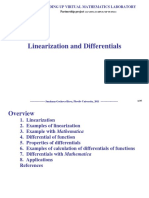 Linearization and Differentials: Building Up Virtual Mathematics Laboratory