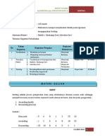 Pertemuan 11 - Bubble Exchange Sort, Selection Sort PDF