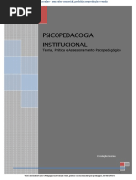 Psicopedagogia Institucional