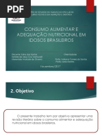 Consumo alimentar e adequação nutricional em idosos brasileiros