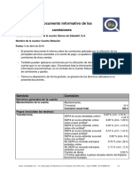 Documento Informativo Comisiones Cuenta Relacion PDF