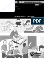 Matematica Na Educacao 1 Vol1