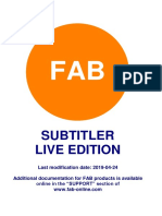 Ft-Subtitler Live-Uk PDF