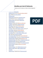 Daftar Flora Dan Fauna Identitas Provinsi Di Indonesia