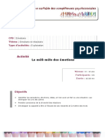 Pour Parler Des Émotions PDF