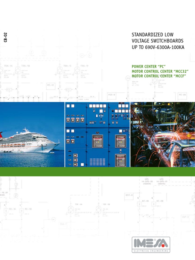 Standardized Low Voltage Switchboards UP TO 690V-6300A-100KA | PDF ...