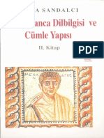 2 - Eski Yunanca Dilbilgisi Ve Cumle Yapisi PDF