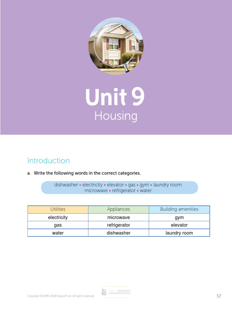 Basic 2 Workbook Units 9 and 10 | PDF | Dormitory | Roommate