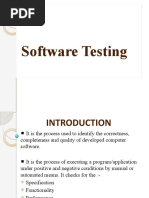 Software Testing