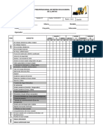 Preoperacional de Retrocargador