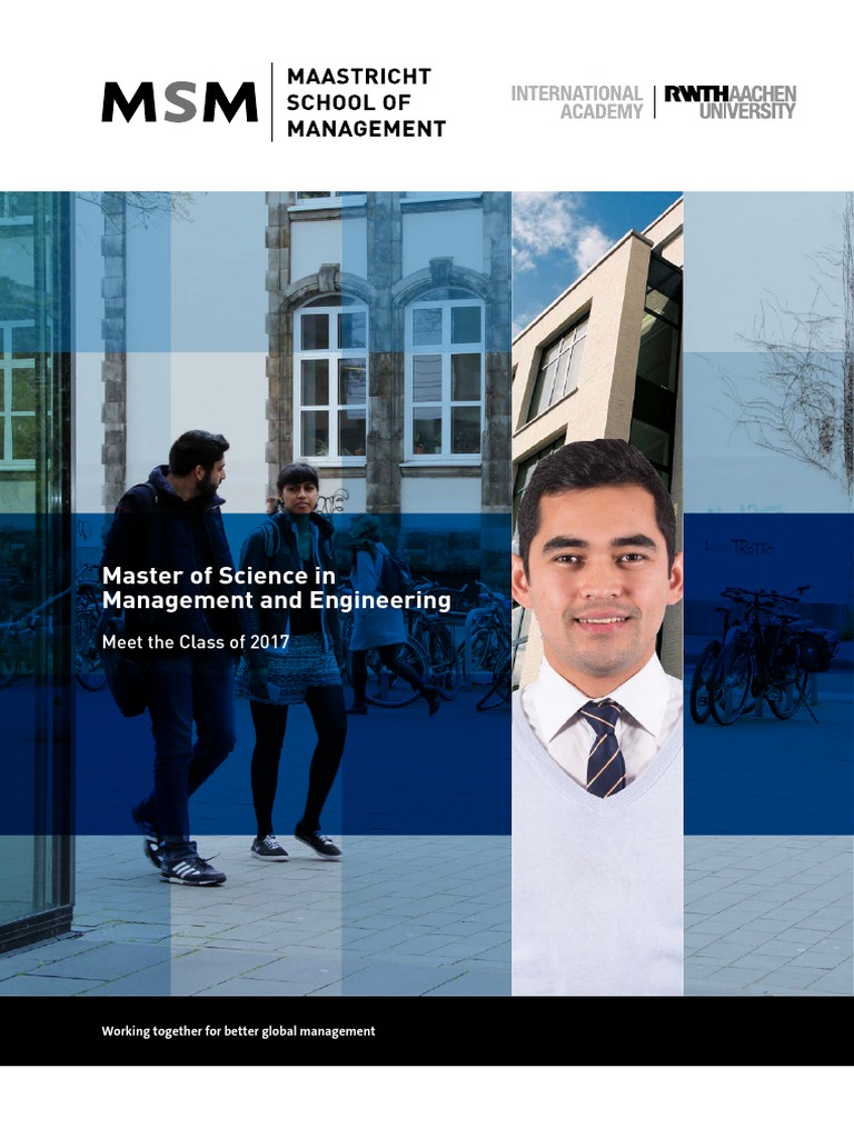 Global Management & Engineering Masters | PDF | Master Of Science ...