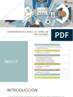 HERRAMIENTAS PARA LA TOMA DE DESICIONES