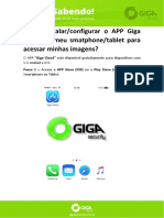 Giga Download Tutoriais Como Instalar e Configurar o App Giga Cloud No Meu Smatphone Tablet para Acessar Minhas Imagens Rev00